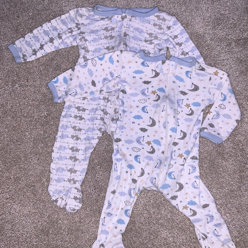Swiggles 2-Pack Sleepers | Size 0-3 Months